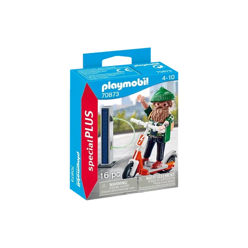 Special Plus – Man with E-Scooter