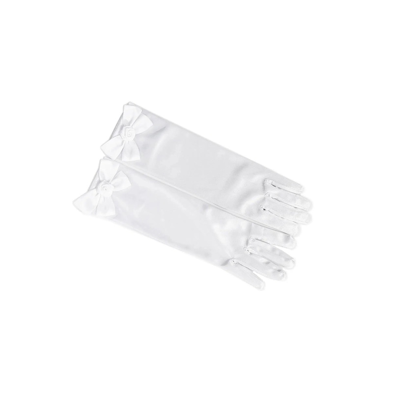 White Storybook Princess Gloves