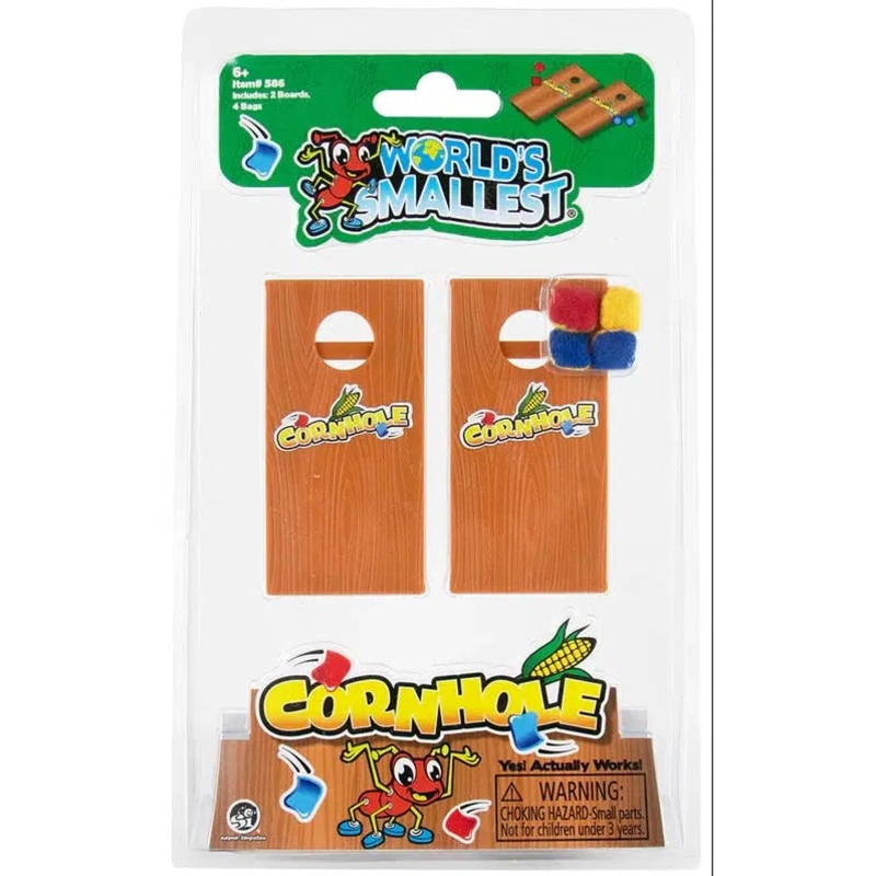 World’s Smallest Cornhole Game