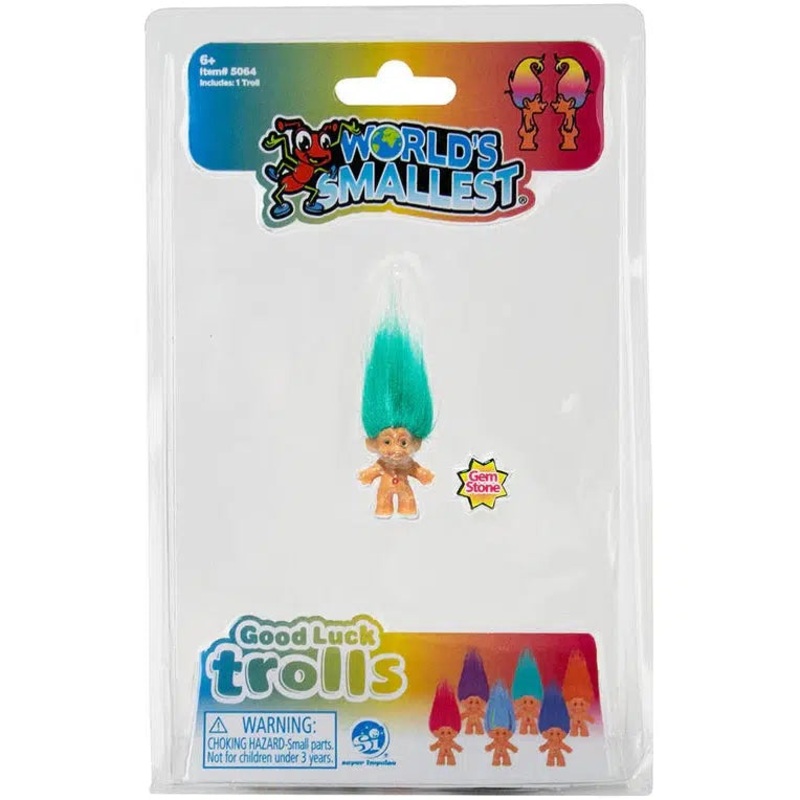 World’s Smallest Good Luck Trolls