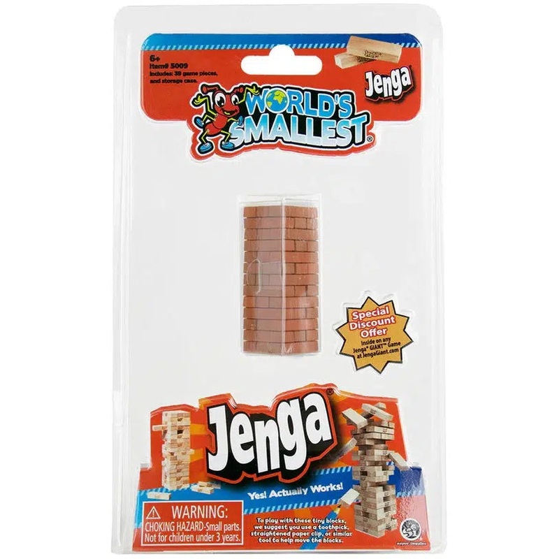 World’s Smallest Jenga Game