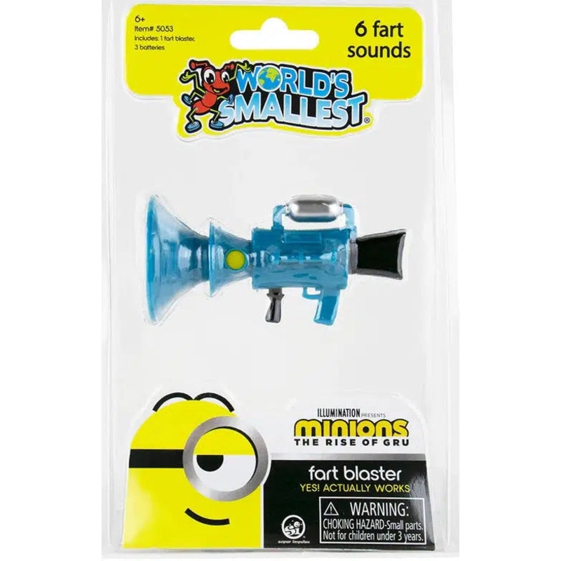 World’s Smallest Minions Fart Blaster