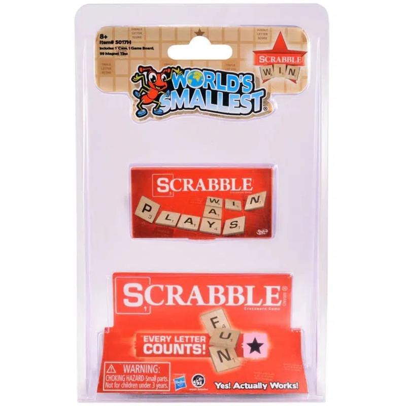 World’s Smallest Scrabble Game