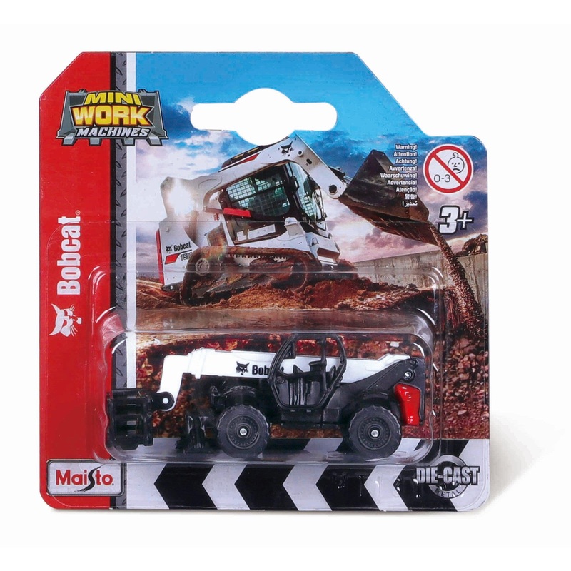 1:64 3 Mini Work Machines Bobcat