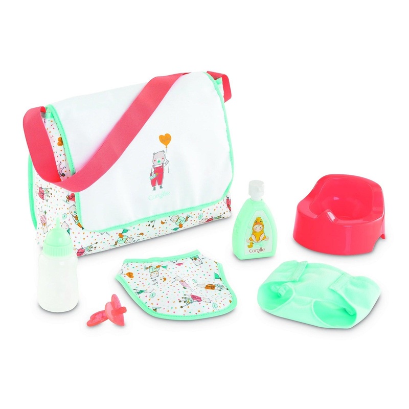 Changing Bag & Accessories for 14” & 17” Baby Doll