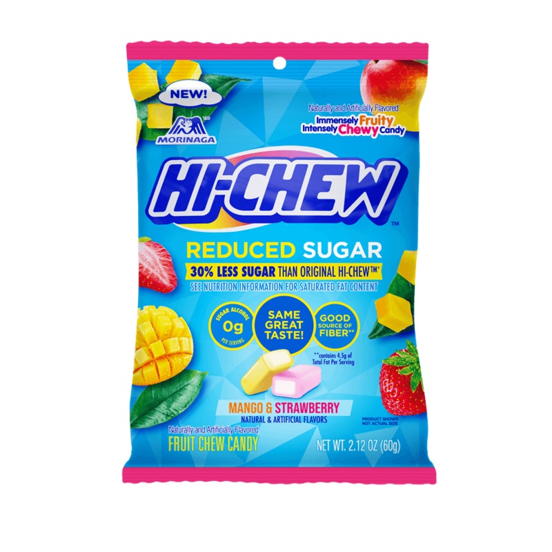 HI-CHEW Reduced Sugar Bag 2.12oz