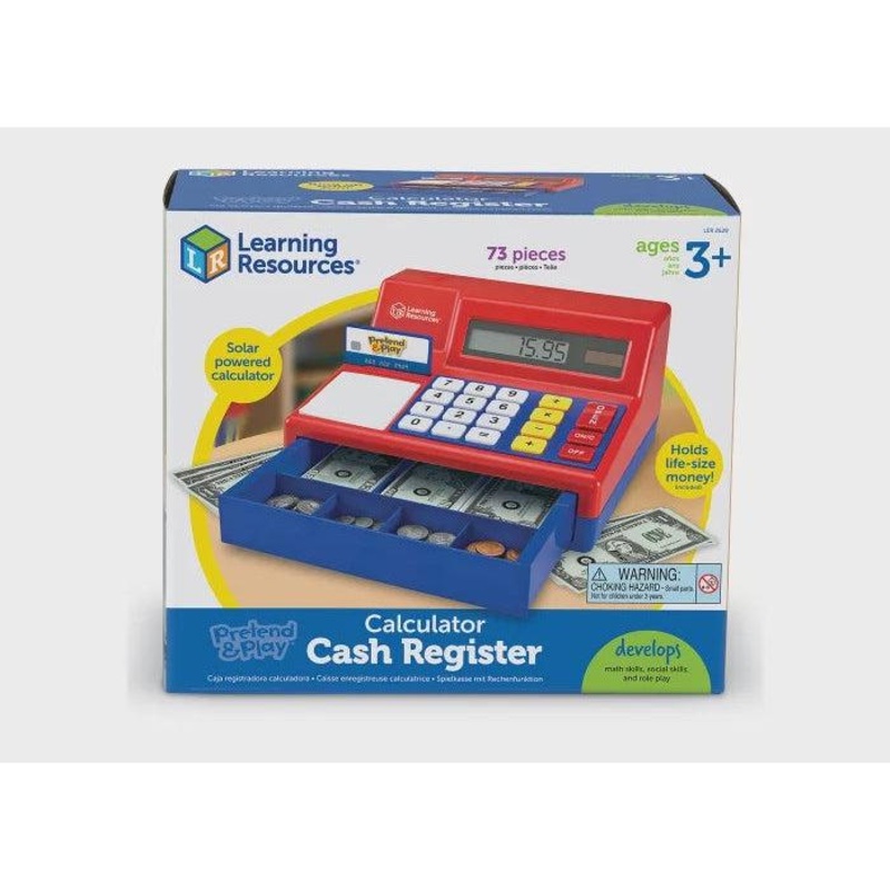 Pretend & Play Calculator Cash Register