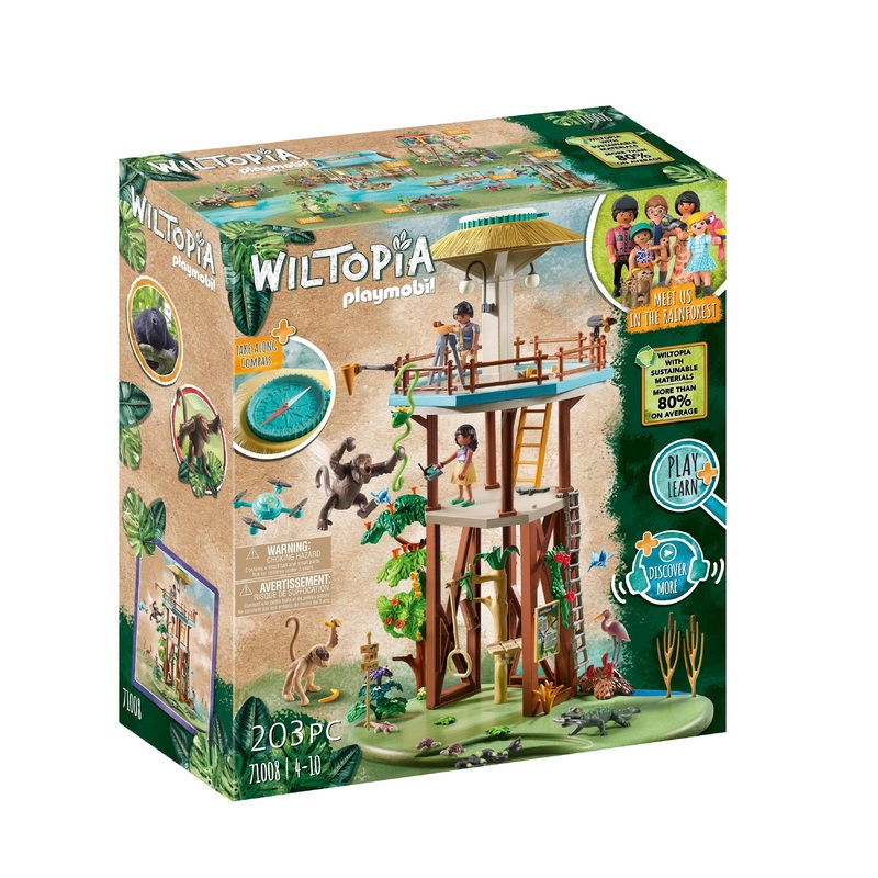 Wiltopia –  Research Tower with Compass