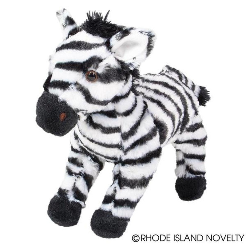 8.5 Animal Den Zebra Plush