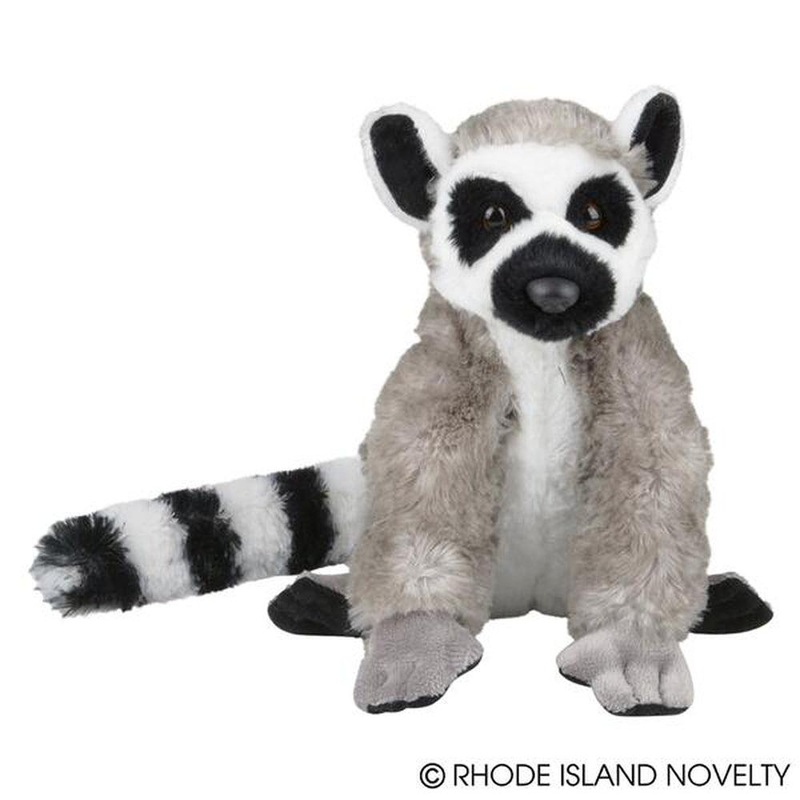 8 Animal Den Ring Tail Lemur Plush