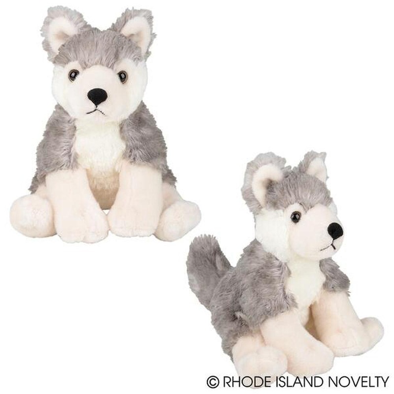 8 Animal Den Wolf Plush