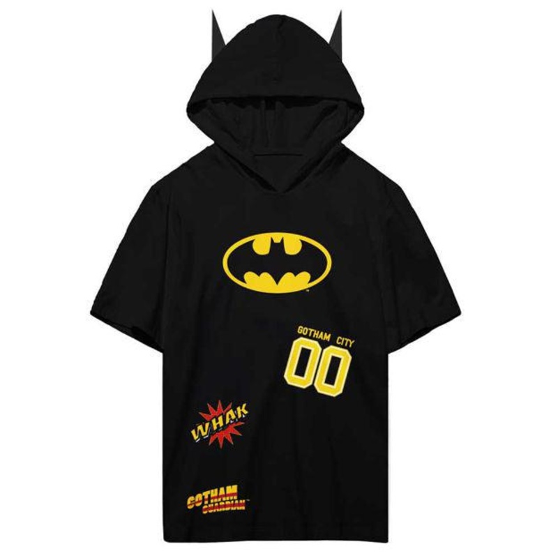 DC Comics: Batman Logos – Youth Cosplay Hooded Tee
