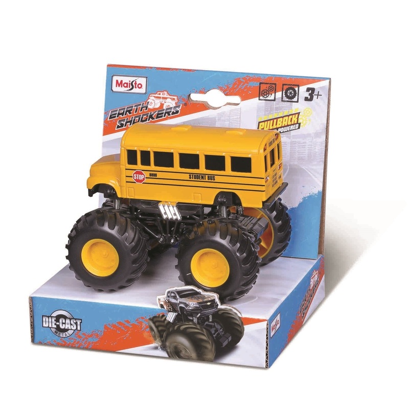 Earth Shockers Big Diecast Monster Trucks Assorted Styles