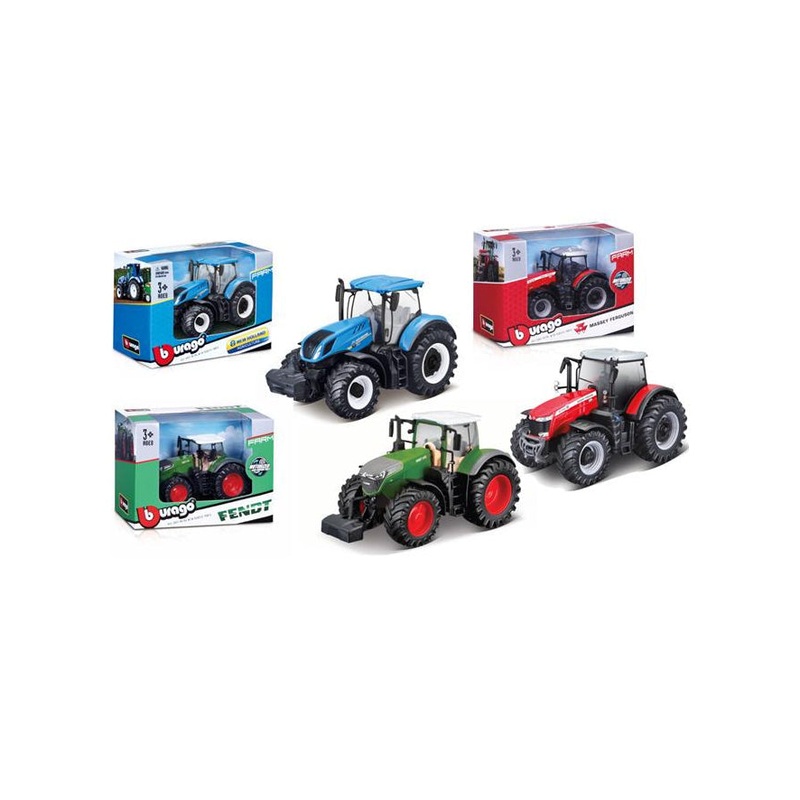 Farmland 10cm Moto. Tractor Assorted Styles