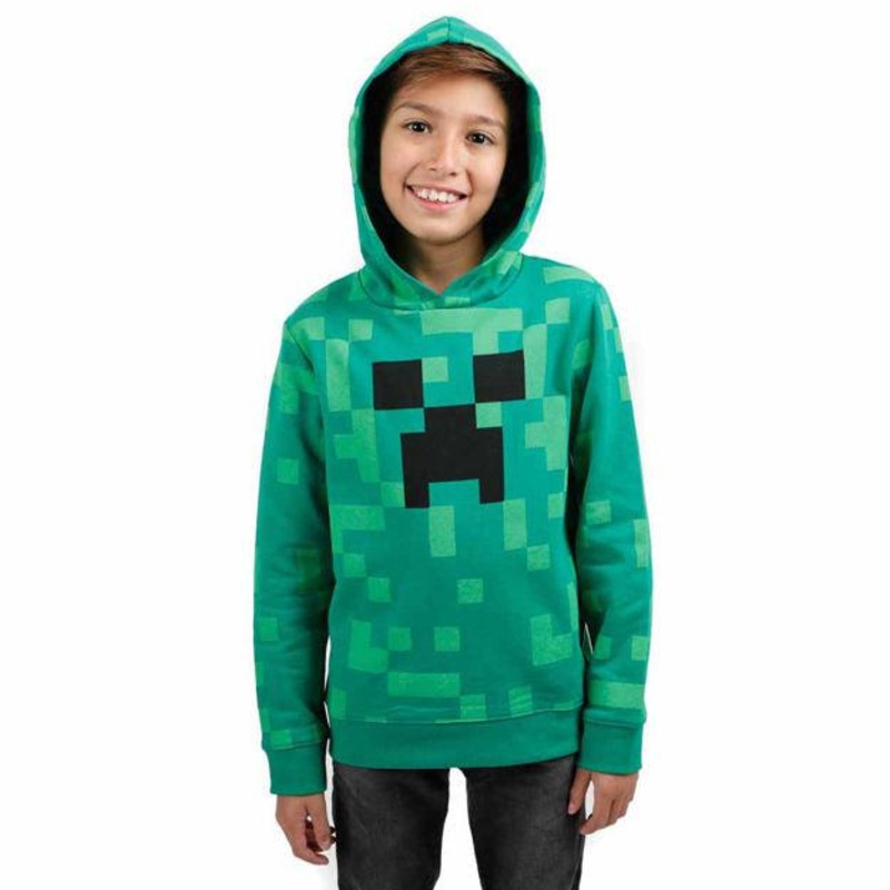 Minecraft: Creeper – Cosplay Youth Hoodie