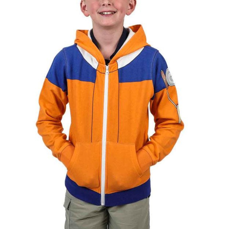 Naruto Uzumaki Cosplay Youth Hoodie