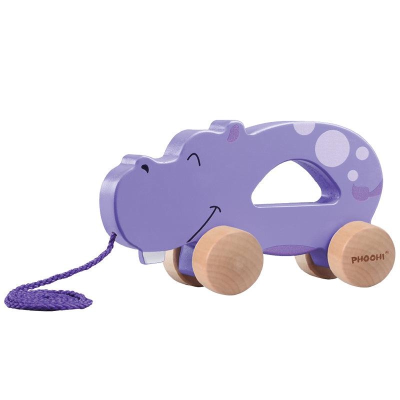 Pull Along Hippo