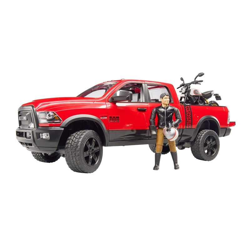 RAM 2500 Power Wagon with Scrambler Ducati Desert Sled