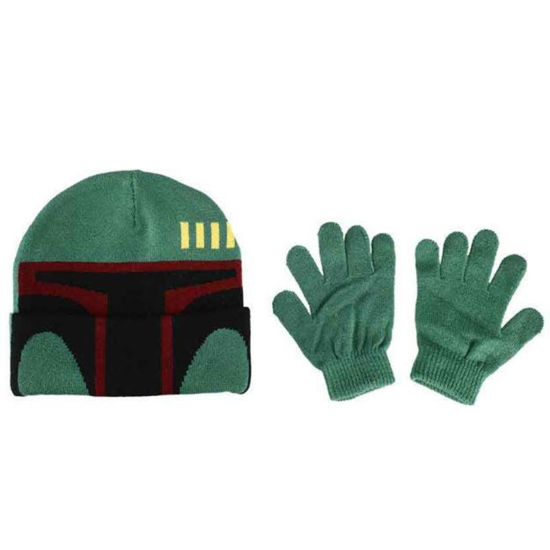 Star Wars: Boba Fett – Youth Beanie & Gloves Combo