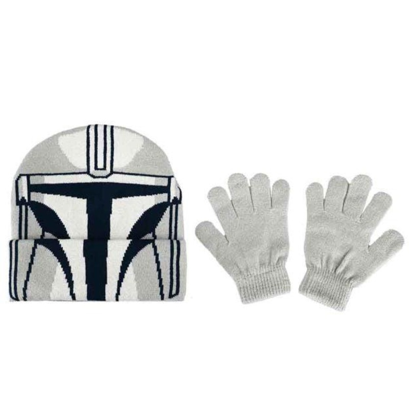 Star Wars: The Mandalorian – Youth Beanie & Gloves Combo