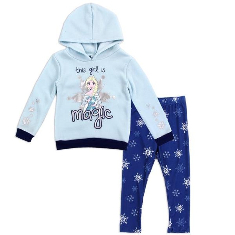 FROZEN Girls Toddler 2PC Fleece Legging Set