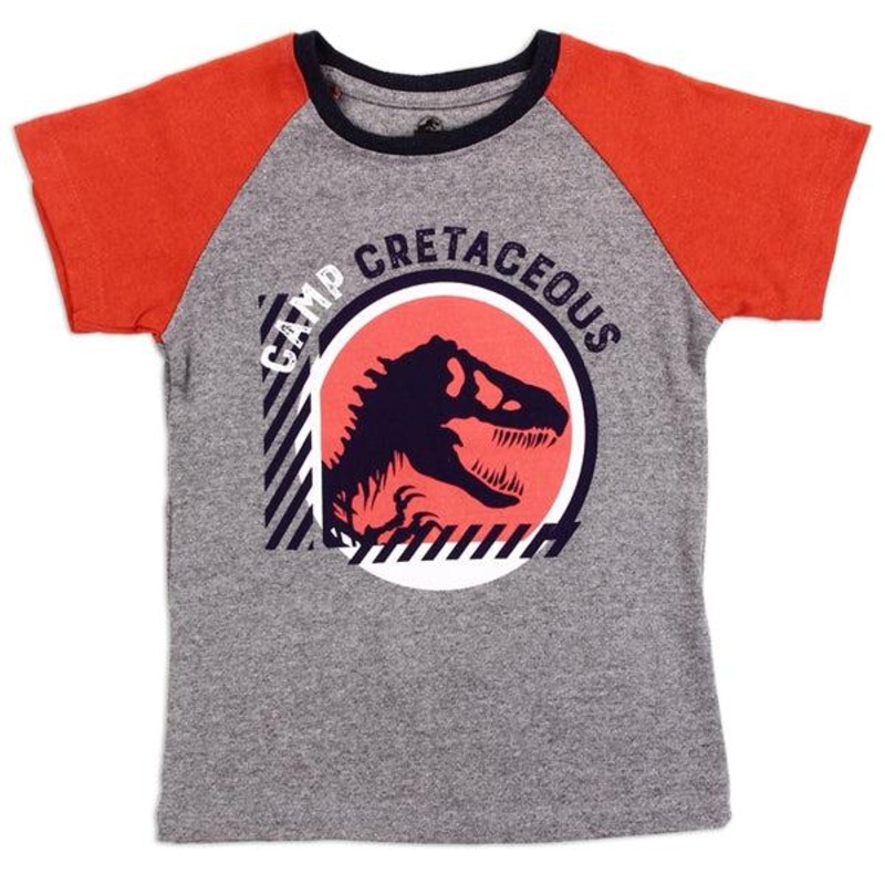 JURASSIC WORLD Grey Boys 4-7 T-Shirt