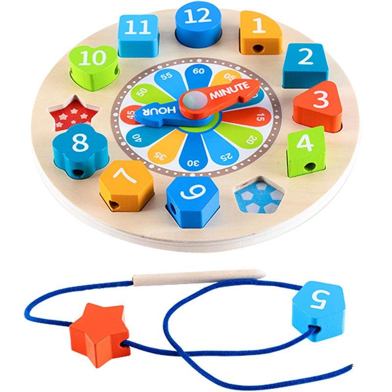 Luminous Shape Sorting Clock