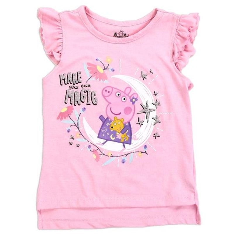 PEPPA PIG Pink Girls Toddler T-Shirt