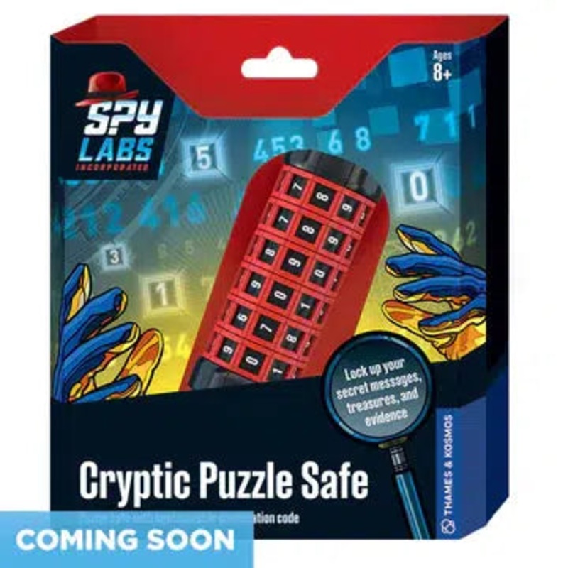 Spy Labs: Cryptic Puzzle Safe