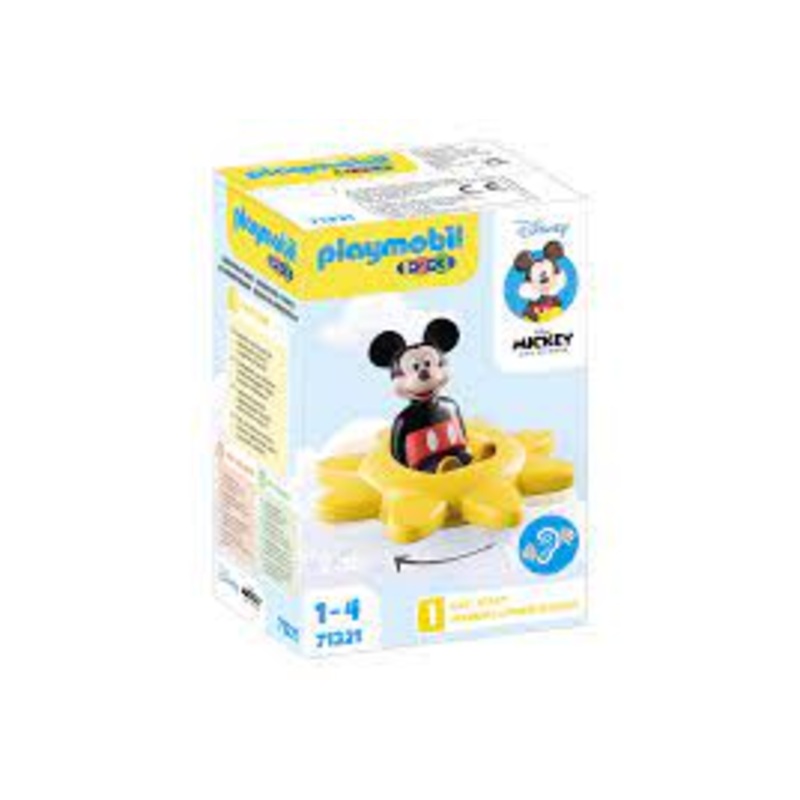 1.2.3. & Disney: Mickey’s Spinning Sun w/Rattle
