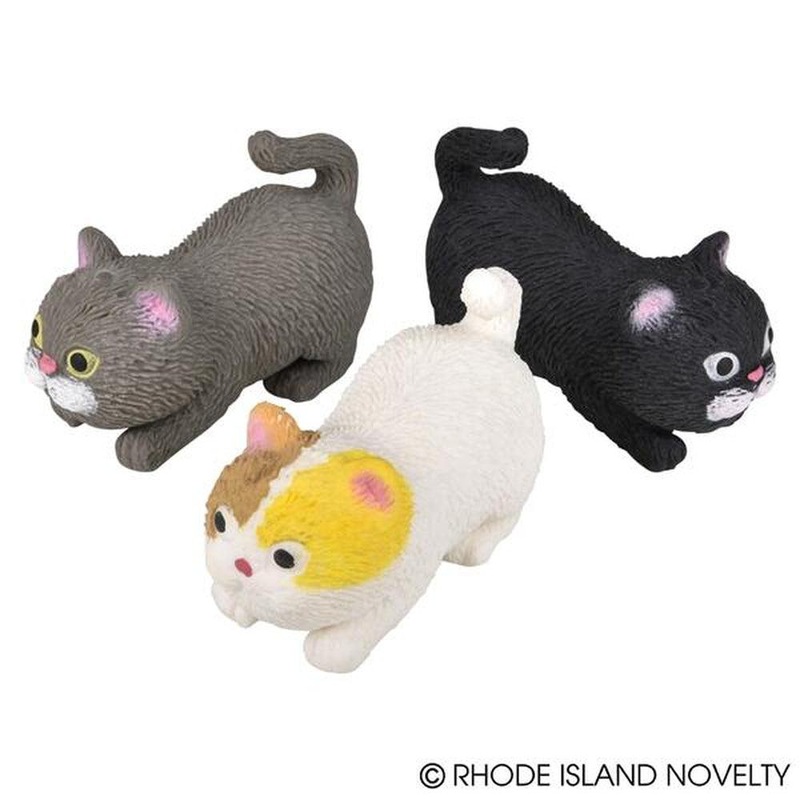 4 Stretchy Squish Cat