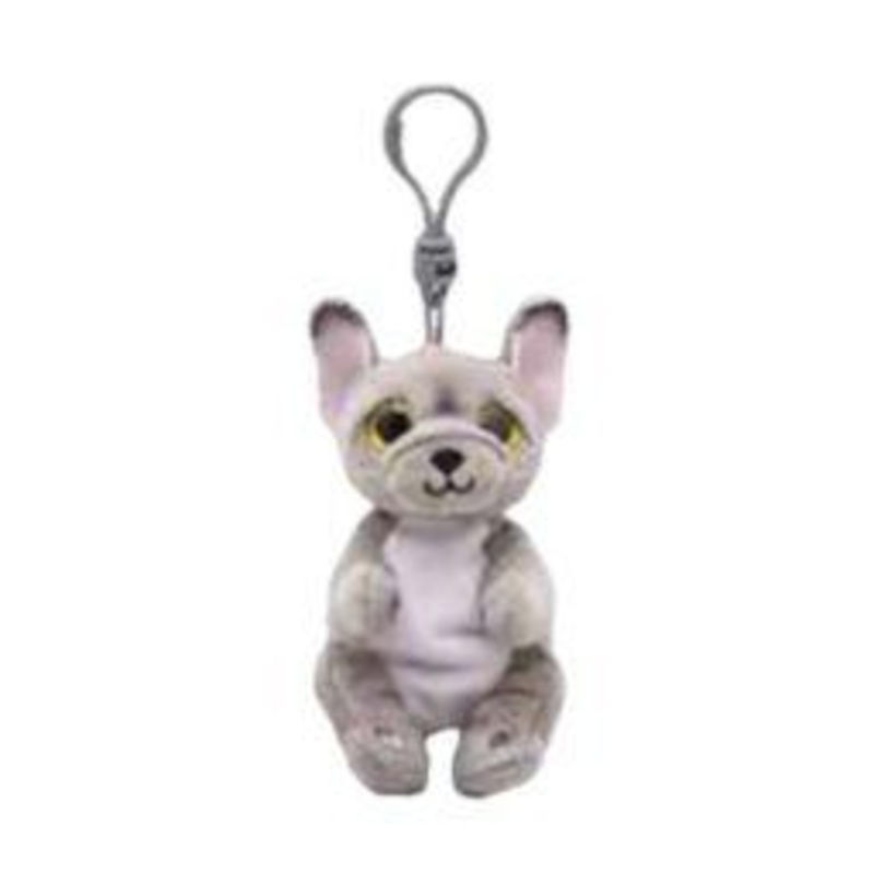 Beanie Bellie Clip – Wilfred The Grey Dog