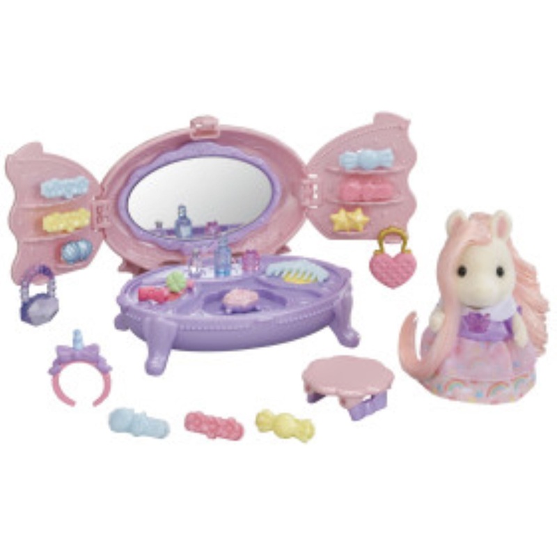 Calico Critters Pony’s Vanity Dresser Set