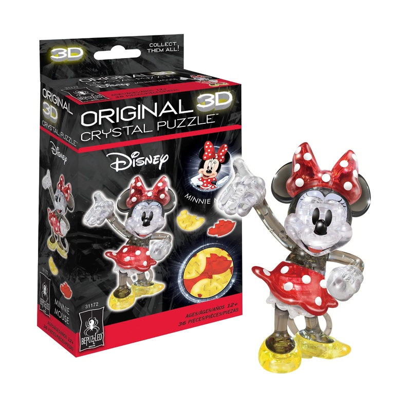 3D Crystal Puzzle – Minnie Mouse Multi-Color