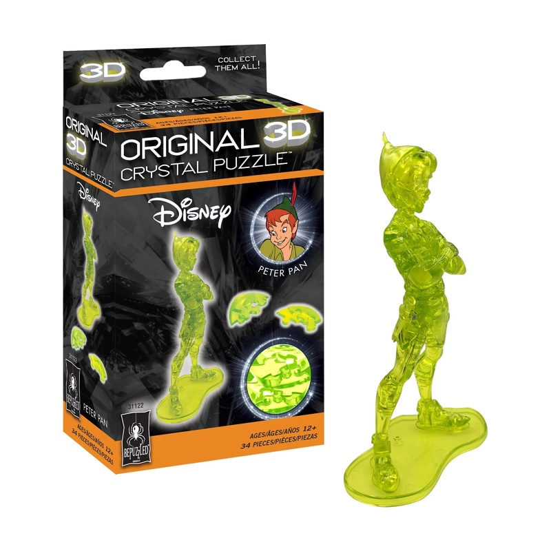 3D Crystal Puzzle – Peter Pan (green)