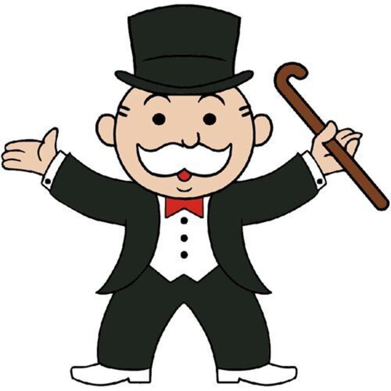 3D Foam Collectible Magnet – Mr. Monopoly