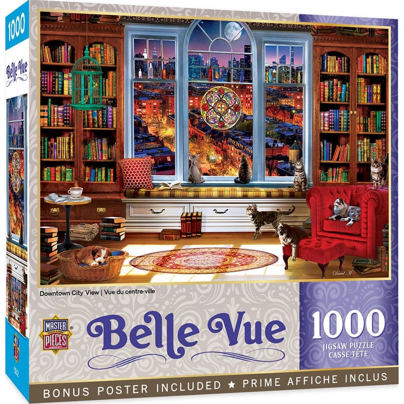 Belle Vue – Downtown City View – 1000 Piece Puzzle