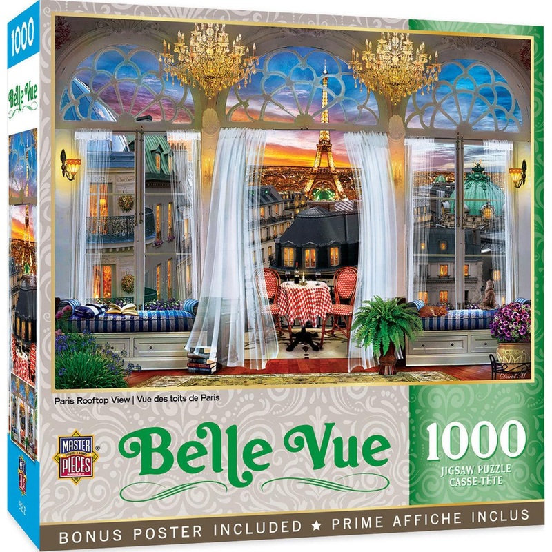 Belle Vue – Paris Rooftop View – 1000 Piece Puzzle