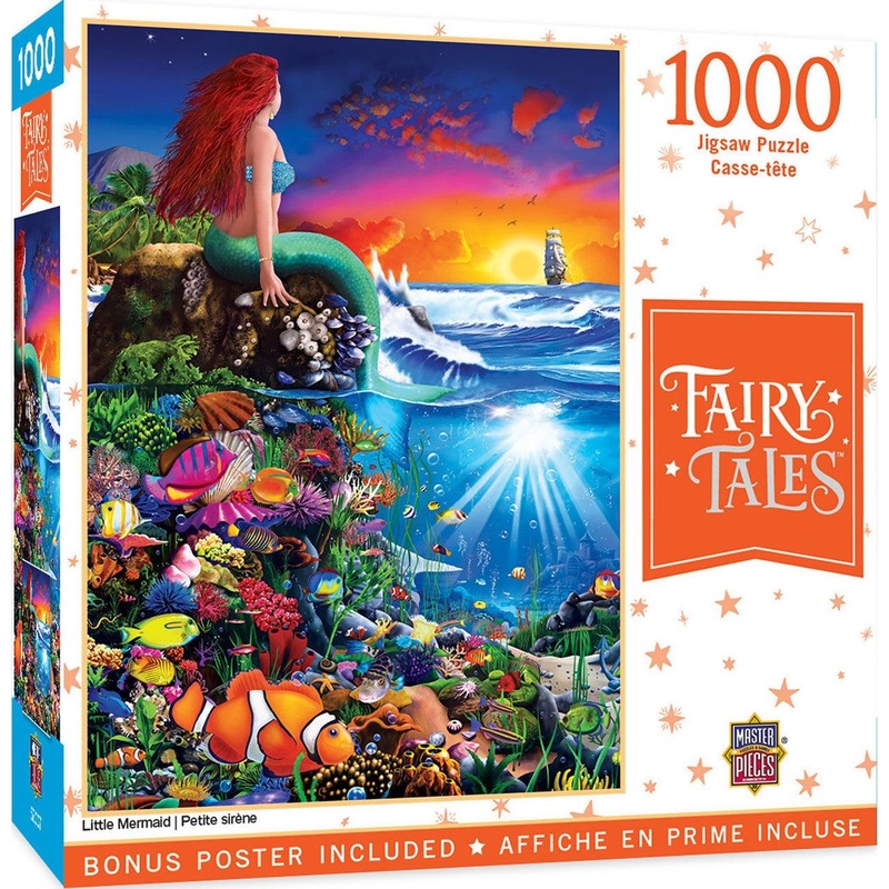 Classic Fairy Tales – Little Mermaid – 1000 Piece Puzzle