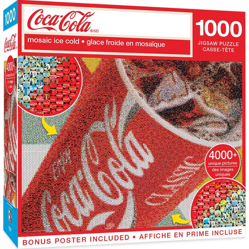 Coca-Cola – Photomosiac Big Gulp – 1000 Piece Puzzle