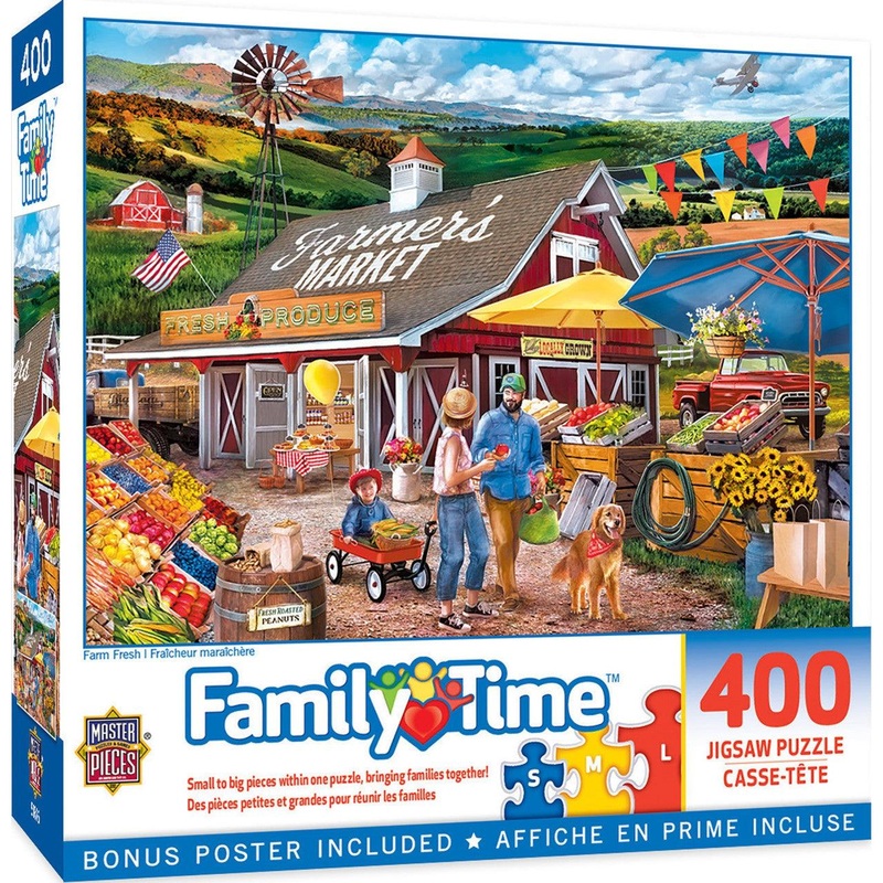 Family Time – Farm Fresh – 400 Piece Puzzle