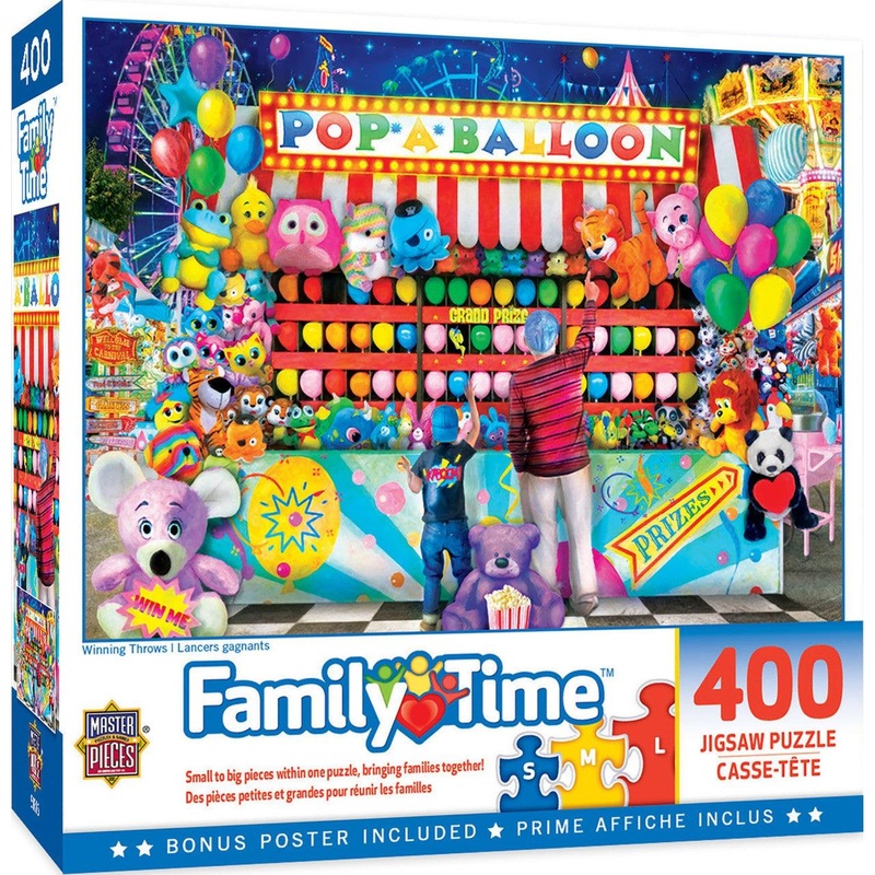 Family Time – Winning Throws – 400 Piece Puzzle
