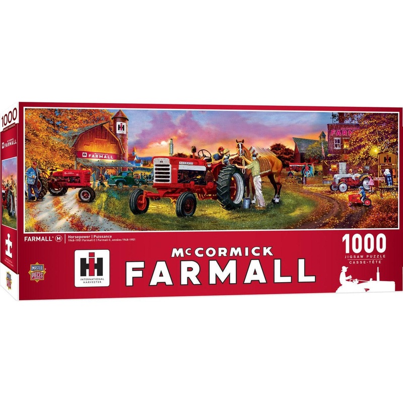 Farmall Case IH – Horsepower – 1000 Piece Panoramic Puzzle