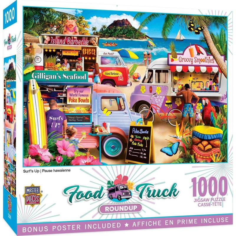 Food Truck – Surf’s Up – 1000 Piece Puzzle