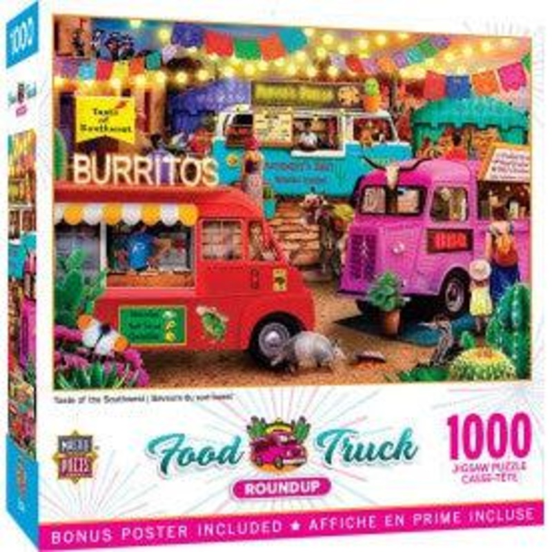 Food Truck – Taste of the Southwest – 1000 Piece Puzzle