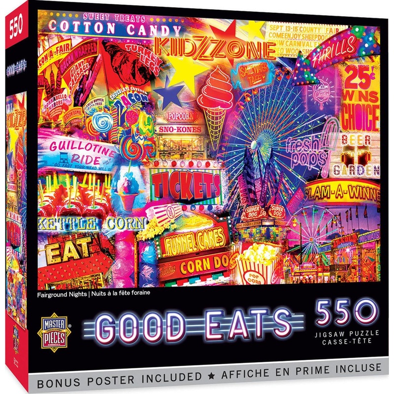 Good Eats – Fairground Nights – 550 Piece Puzzle