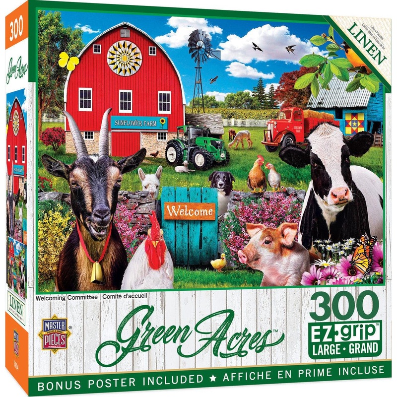 Green Acres – Welcoming Committee – 300 Piece EzGrip Puzzle