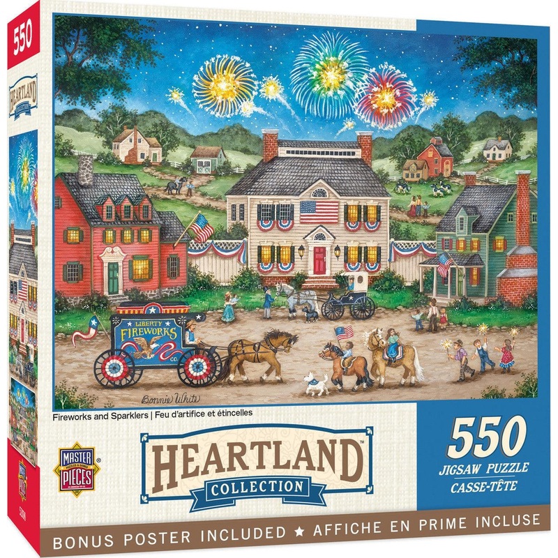 Heartland Collection – Fireworks and Sparklers – 550 Piece Puzzle
