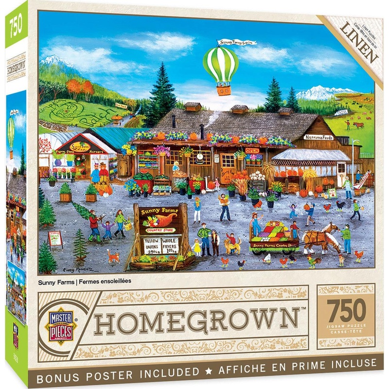 Homegrown – Sunny Farms – 750 Piece Puzzle