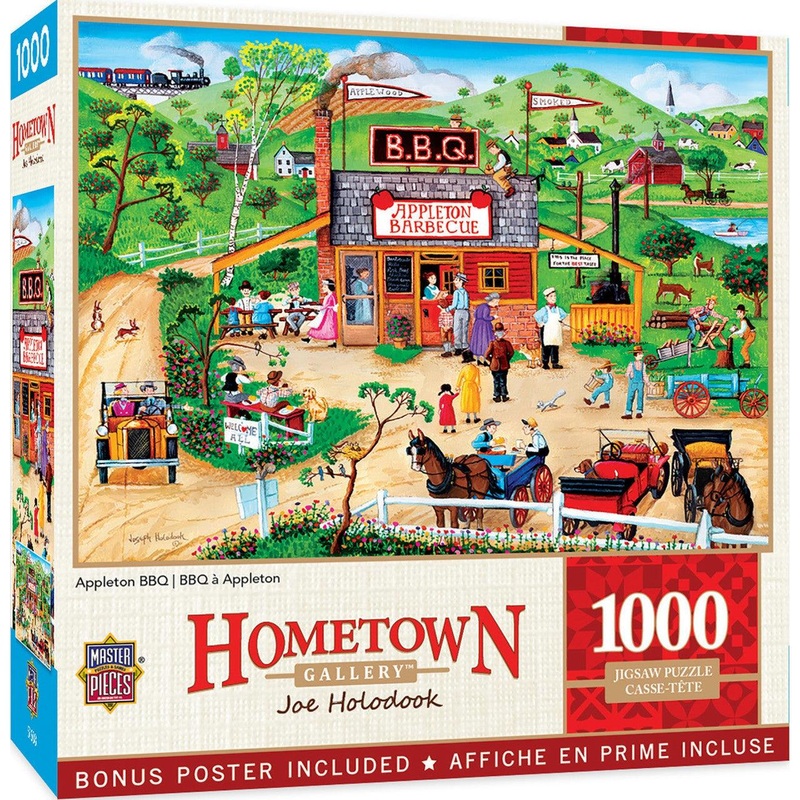 Hometown Gallery – Appleton BBQ – 1000 Piece Puzzle